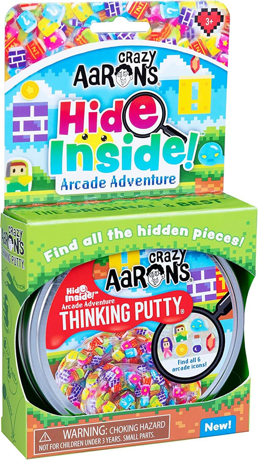 Crazy Aaron's Hide Inside! Arcade Adventure Thinking PuttyFs
