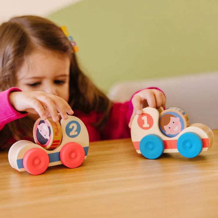 GO Tots Wooden Race Cars Melissa & Doug
