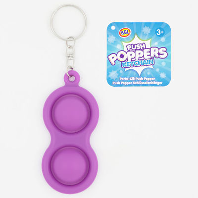 Push Poppers Keychain Sensory Fidget Toy