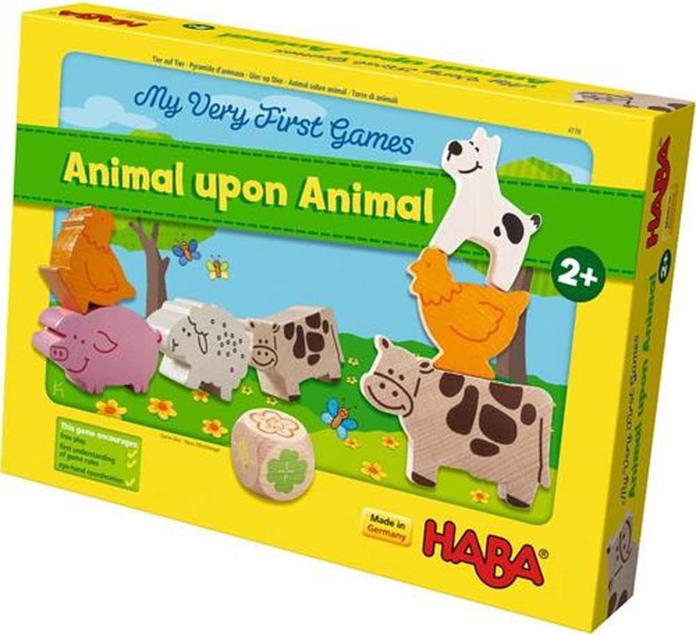 My Very First Games - Animal Upon Animal Wood Stacking Game - HABA