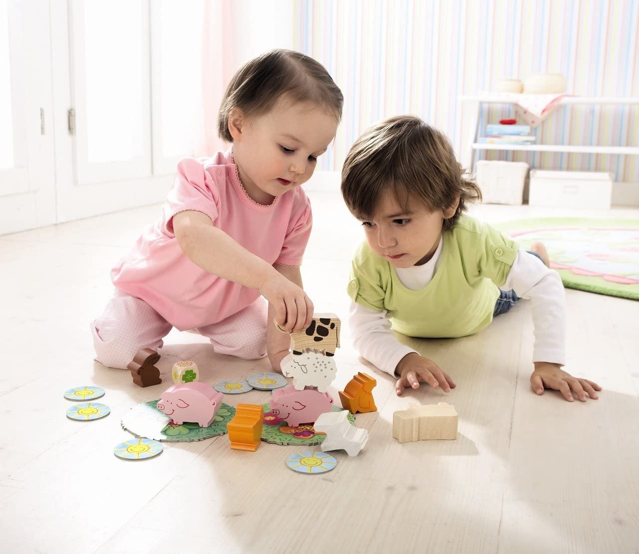 My Very First Games - Animal Upon Animal Wood Stacking Game - HABA
