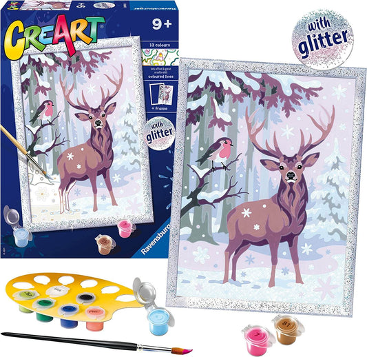 Ravensburger CreArt Festive Friends Paint By Numbers for Children