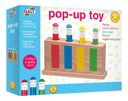 Wooden Pop-Up Toy