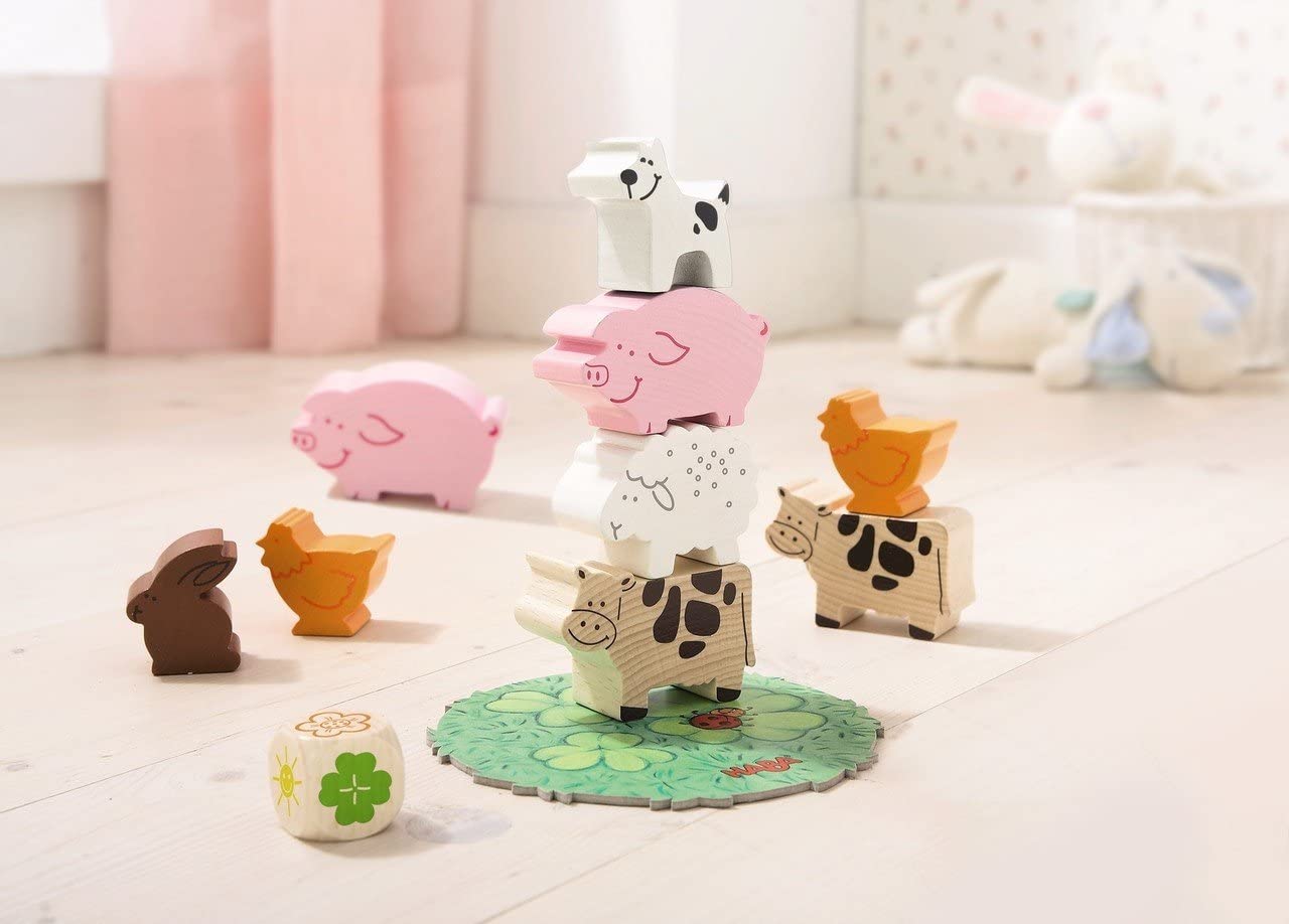 My Very First Games - Animal Upon Animal Wood Stacking Game - HABA