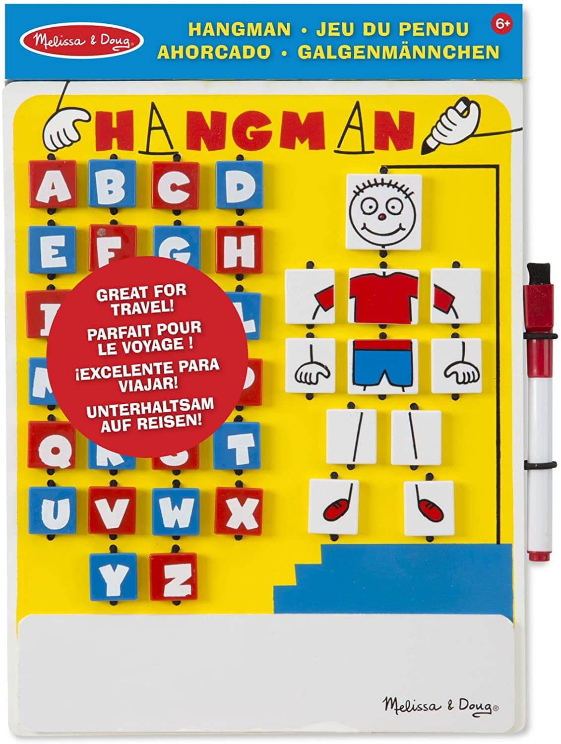 Hangman Travel Game Melissa and Doug